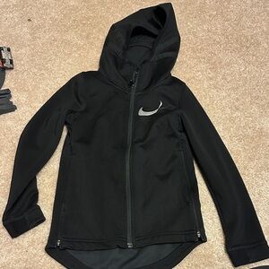 Nike Women's Black Hooded Jacket